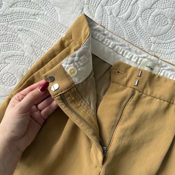 Aritzia - Wilfred - The Effortless Pant - Sandy Beige - Picture 5 of 14